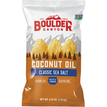 Boulder Canyon - Chips Potato Coconut Oil 148.8g