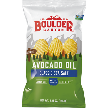 Boulder Canyon - Chips Potato Avocado Oil 148.8g