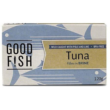 Good Fish - Tuna Skipjack Fillets in Extra Virgin Org Olive Oil (canned) 120g