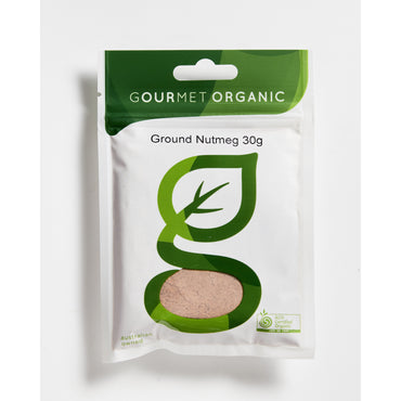 Gourmet Organic - Nutmeg Ground Organic 30g