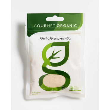 Gourmet Organic - Garlic Granules Organic 40g