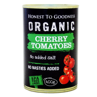 Honest To Goodness - Tomato Cherry Organic (canned BPA Free) 400g