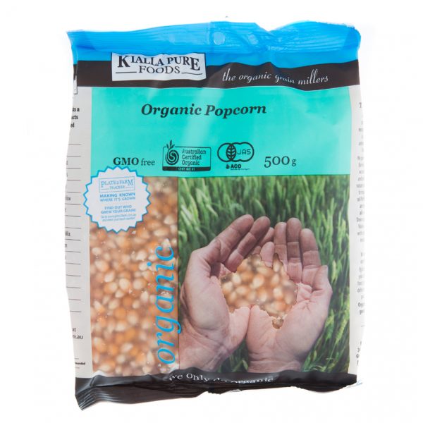 Kialla Pure Foods - Corn Popping 500g