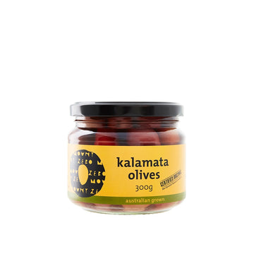 Mount Zero Olives - Olives Kalmata Unpitted Organic 300g
