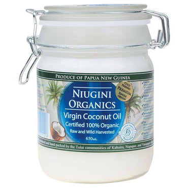 Niugini Organics - Coconut Oil Raw Virgin Organic 650ml