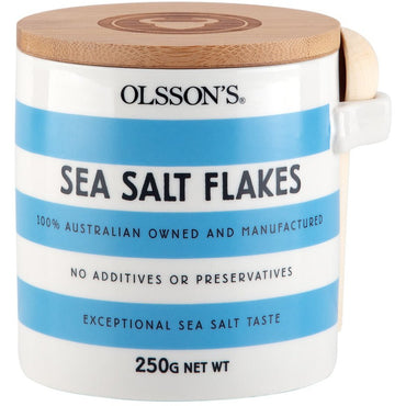 Olsson's - Sea Salt Flakes Stoneware Jar 250g