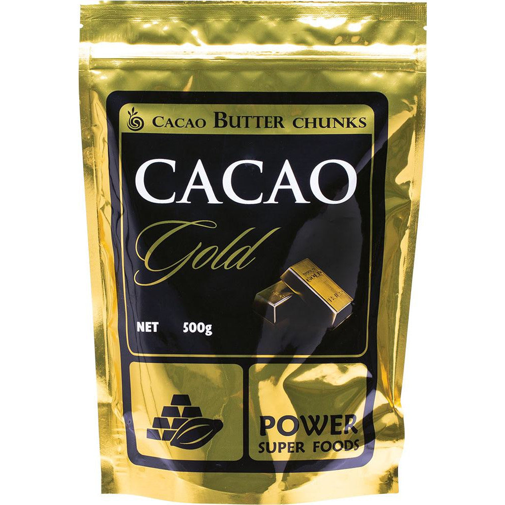 Power Super Foods - Cacao Butter Organic (chunks) 500g