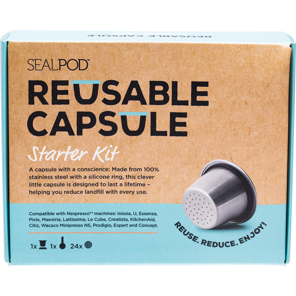 Sealpod - Coffee Capsule Reusable Starter Kit