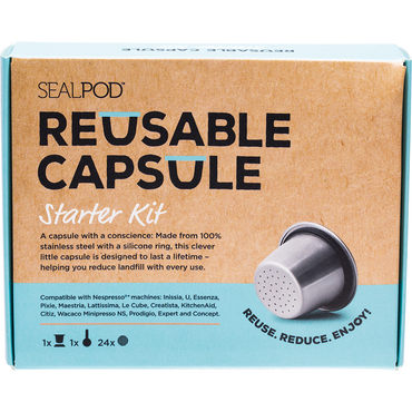 Sealpod - Coffee Capsule Reusable Starter Kit