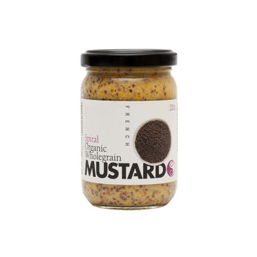Spiral Foods - Mustard Wholegrain Organic 200g