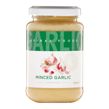 Spiral Foods - Garlic Minced Organic 220g