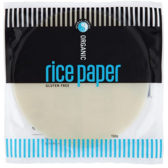 Spiral Foods - Organic Rice Paper 150g