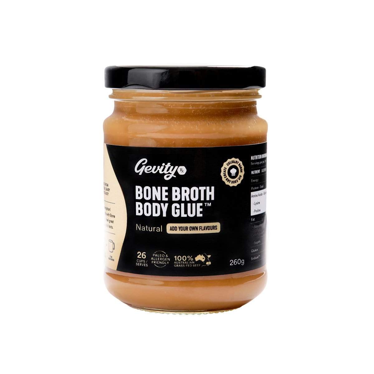 Gevity Rx - Bone Broth Body Glue Natural 260g